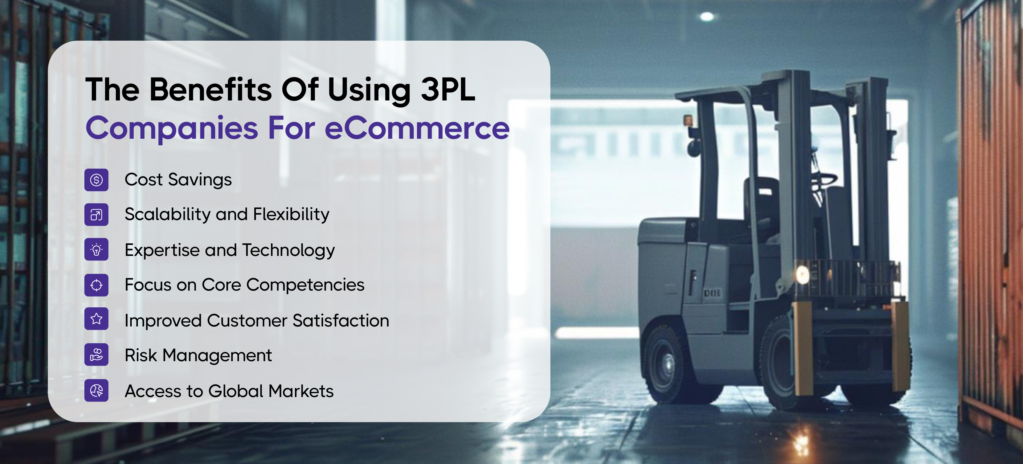 Key Benefits of outsourcing logistics to 3PL companies